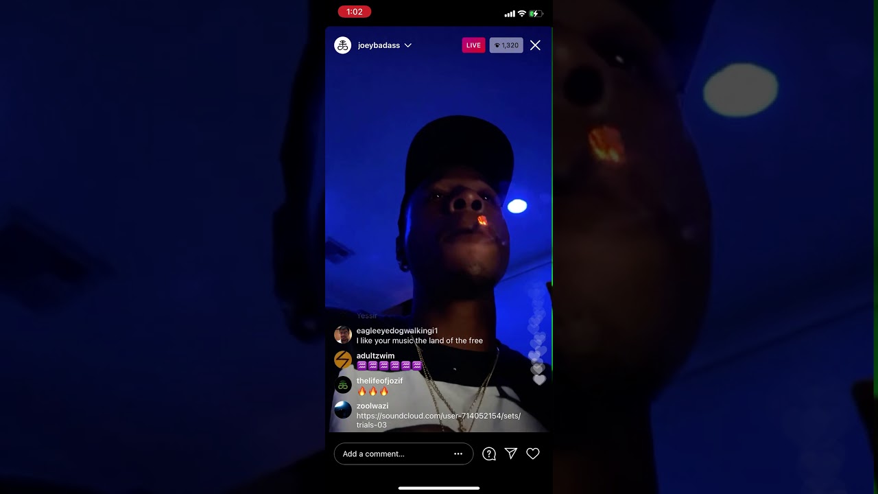 Joey Badass “Rest your Case” Snippet Live
