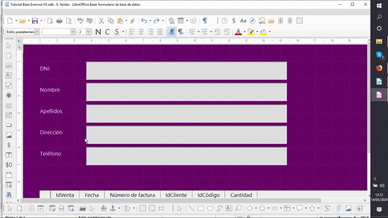 Tutorial solución Ejercicio Base VII