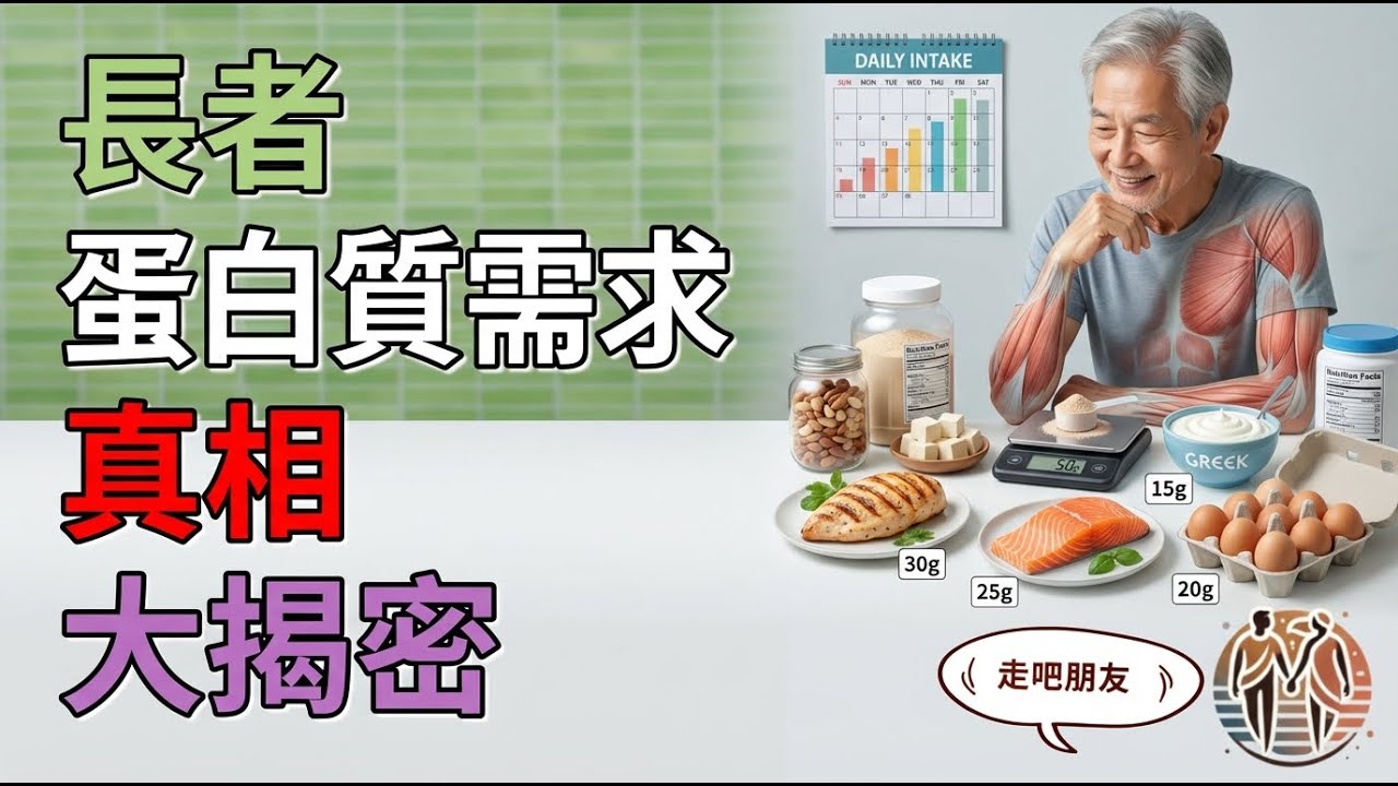 長者蛋白質需求真相大揭密