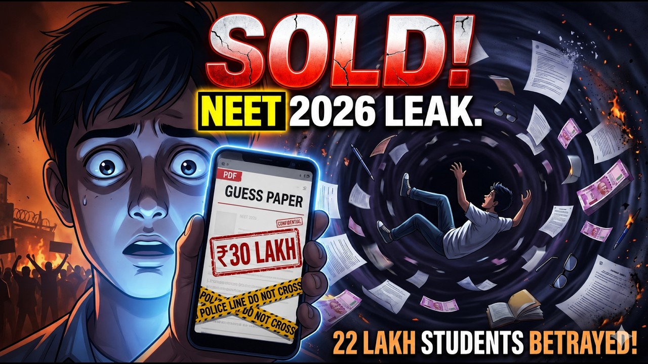 The NEET 2026 Mafia: Inside the ₹30 Lakh Paper Leak EXPOSED!