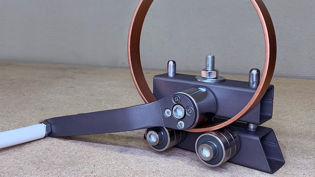 How To Make A Homemade Roller Bender || Metal Bender project