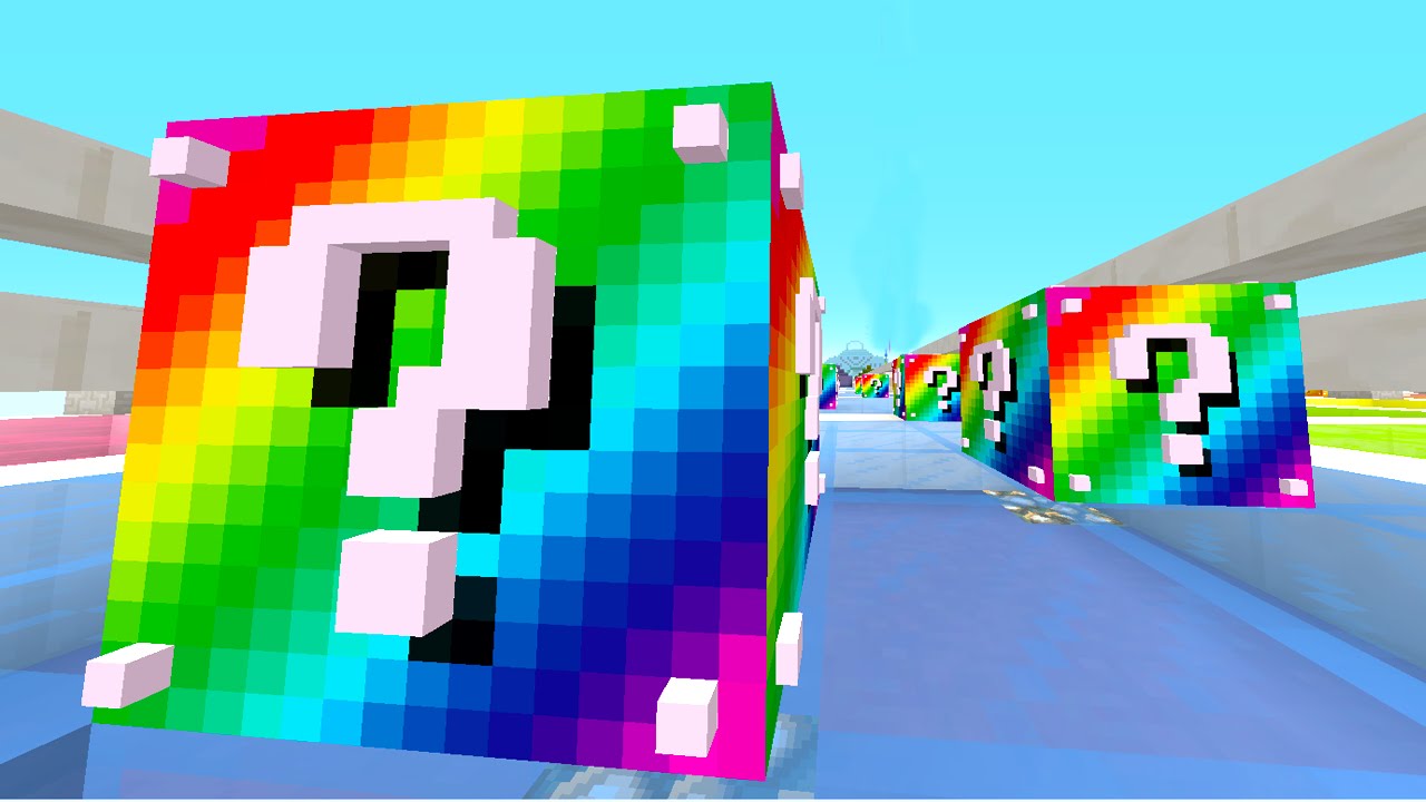 Minecraft 1v1 RAINBOW LUCKY BLOCK RACE! (Minecraft 1.8 Mods) w/PrestonPlayz & JeromeASF