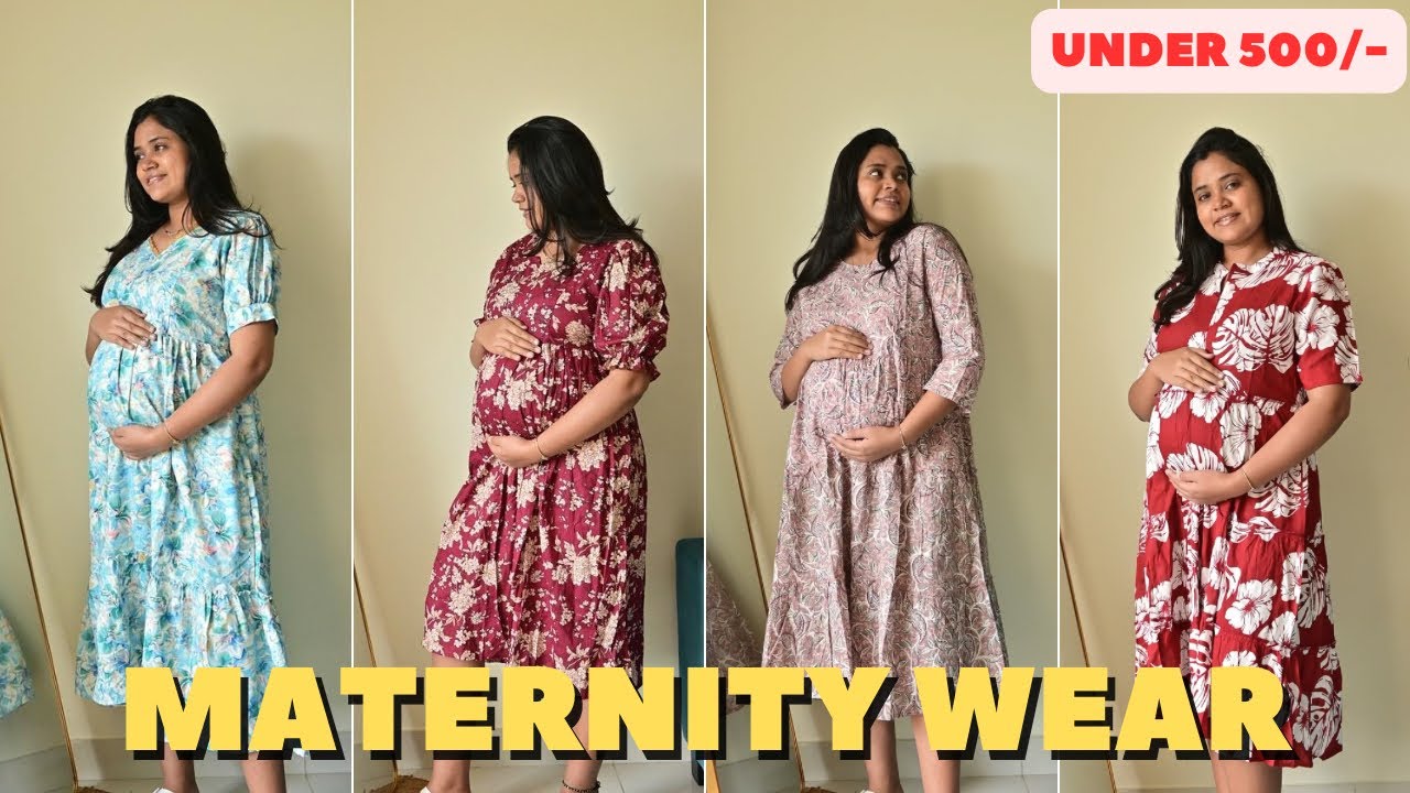Pregnancy dresses haul | Maternity Dresses under 500/- | Feeding Dresses from Meesho 😍