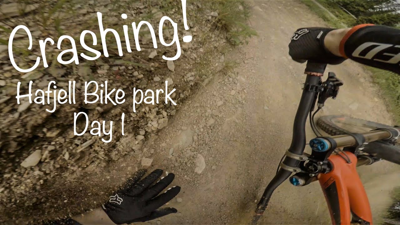 Crashing! Hafjell Bike Park day 1