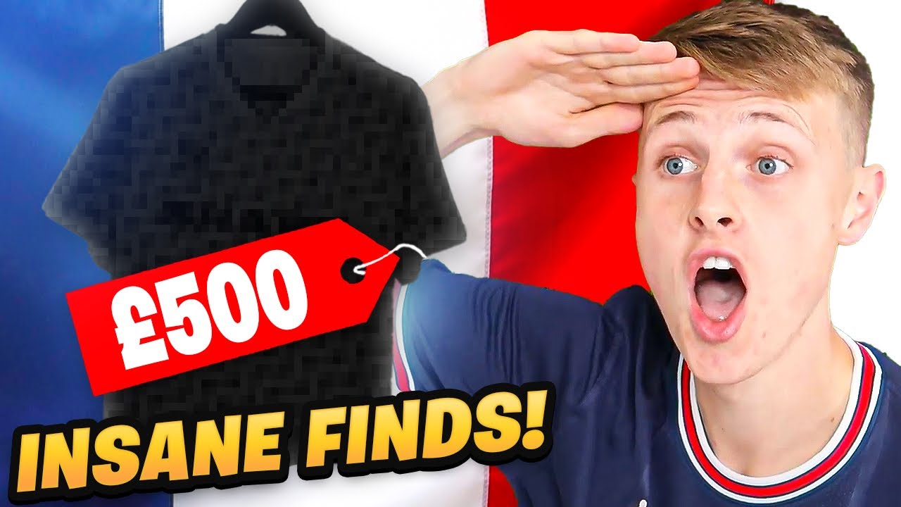 Football Shirt Hunting: France - INSANE Finds!