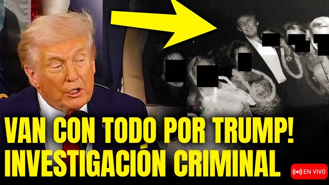 🚨VAN POR TRUMP! YA HAY INVESTIGACION CRIMINAL EN SU CONTRA