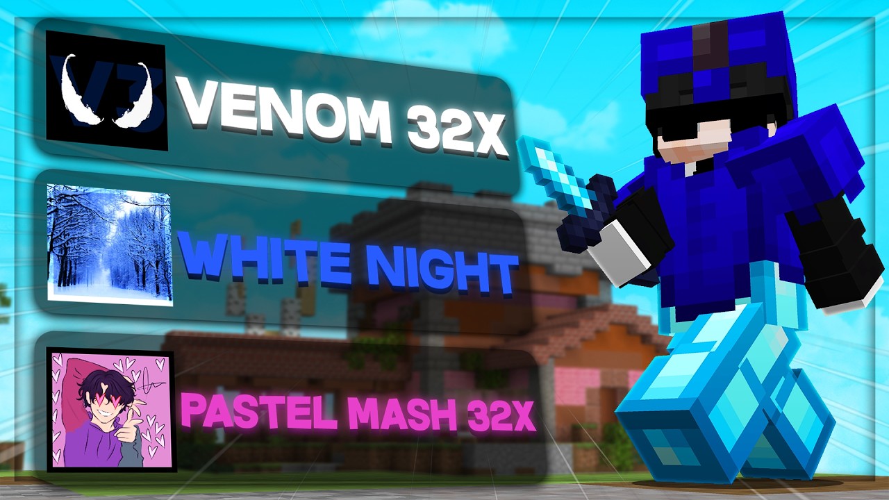 Top 5 BEST Texture Packs For Bedwars & PvP | FPS BOOST (1.8.9)