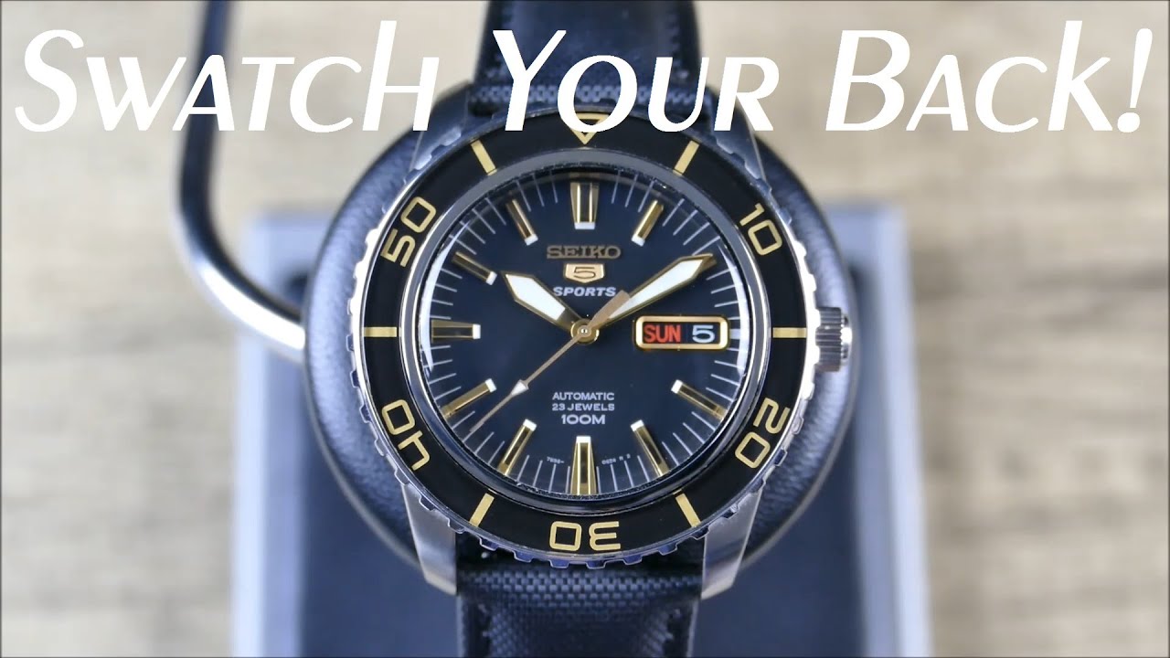 On the Wrist, from off the Cuff: Seiko 5 Sports – SNZH57 Fifty-Five Fathoms + Artem Straps Sailcloth