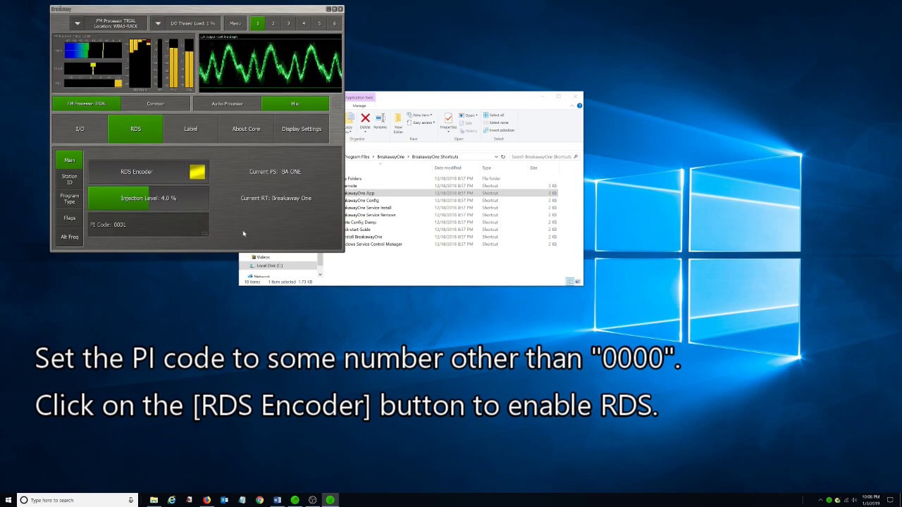 How to enable and configure RDS