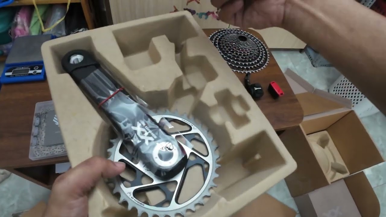 [BAT Channel] V93 : Unbox và test trọng lượng bộ group SRAM XXSL AXS dòng cao nhất của SRAM