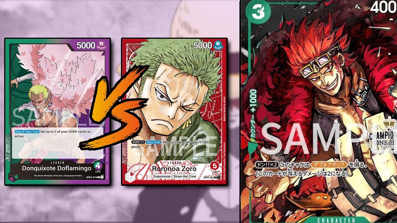 GP Doflamingo VS Zoro || OP04 Local Matches