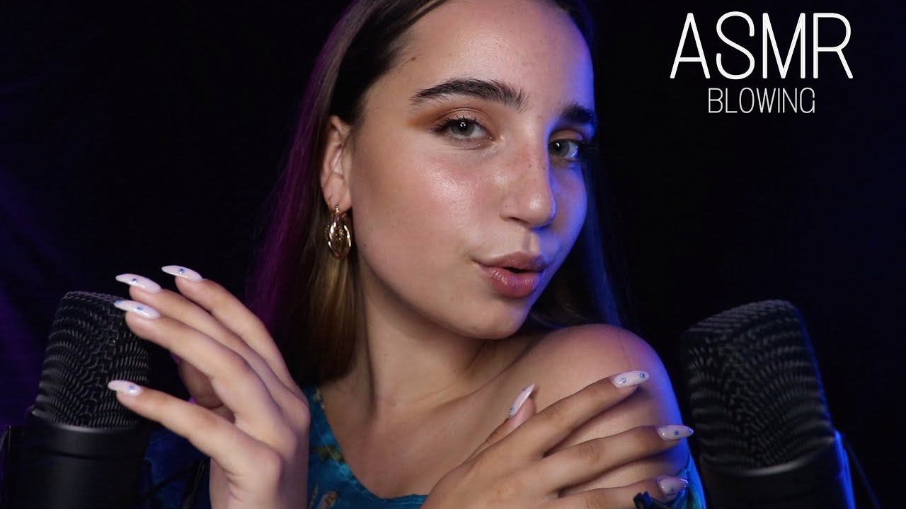 ASMR : SLEEPY EAR BLOWING 💤