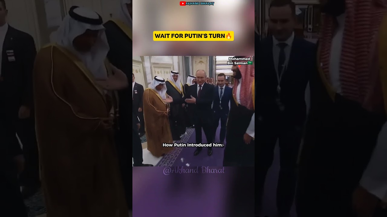 How putin Introduced Mohd Bin Salman🫡🗿|