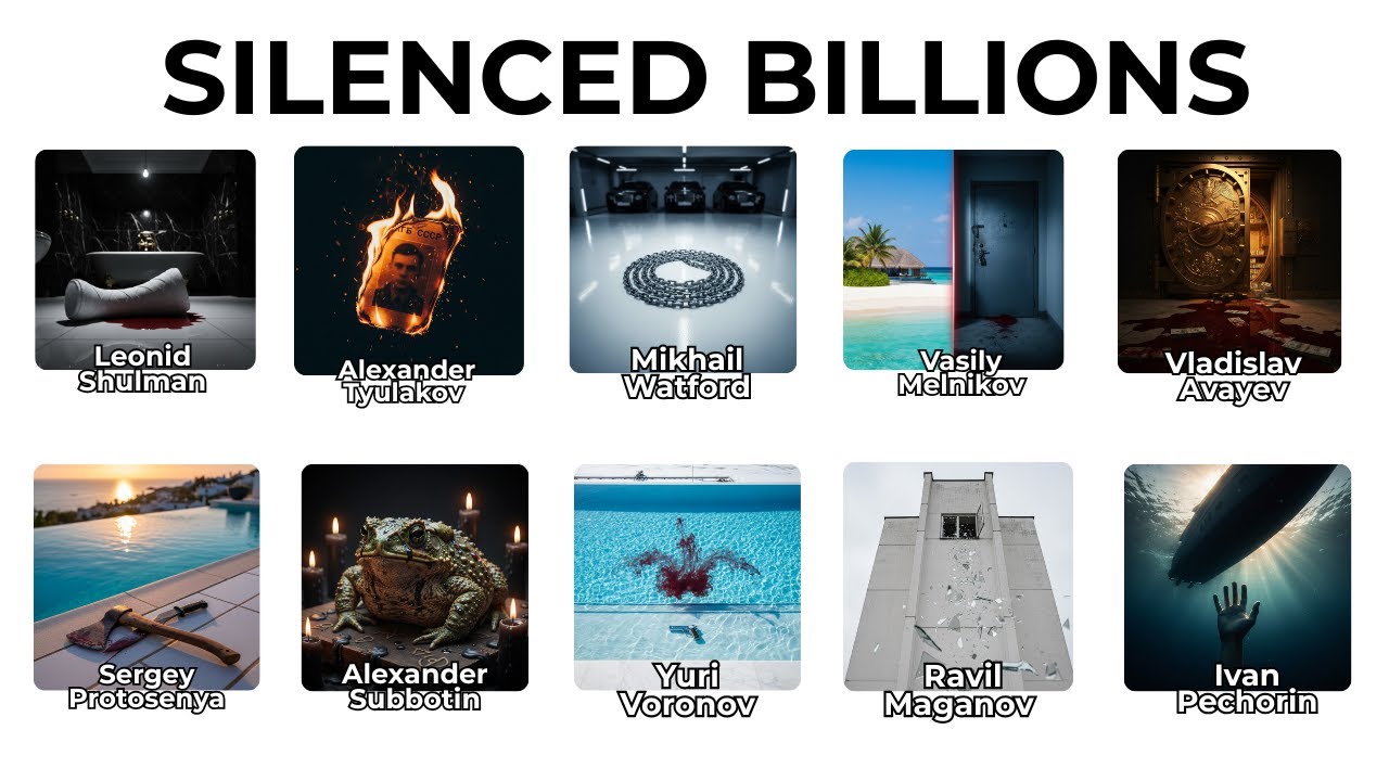 10 Russian Billionaire Deaths That EXPOSED Energy Industry Secrets