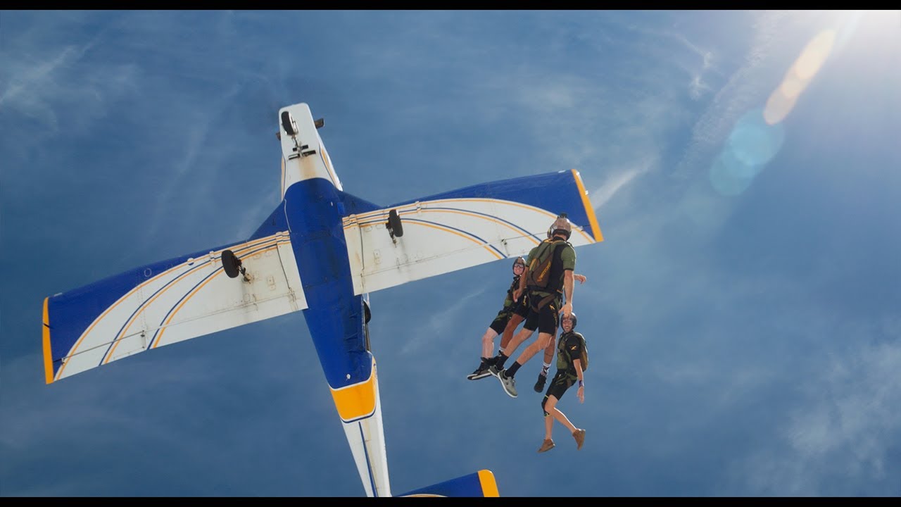 Panasonic GH6 - Cinematic skydiving footage