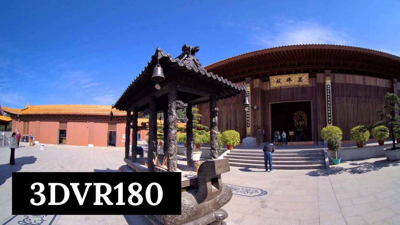 深圳 【弘法寺】 年轻人的朝拜圣地 - 3DVR180 沉浸式打卡深圳最大寺院