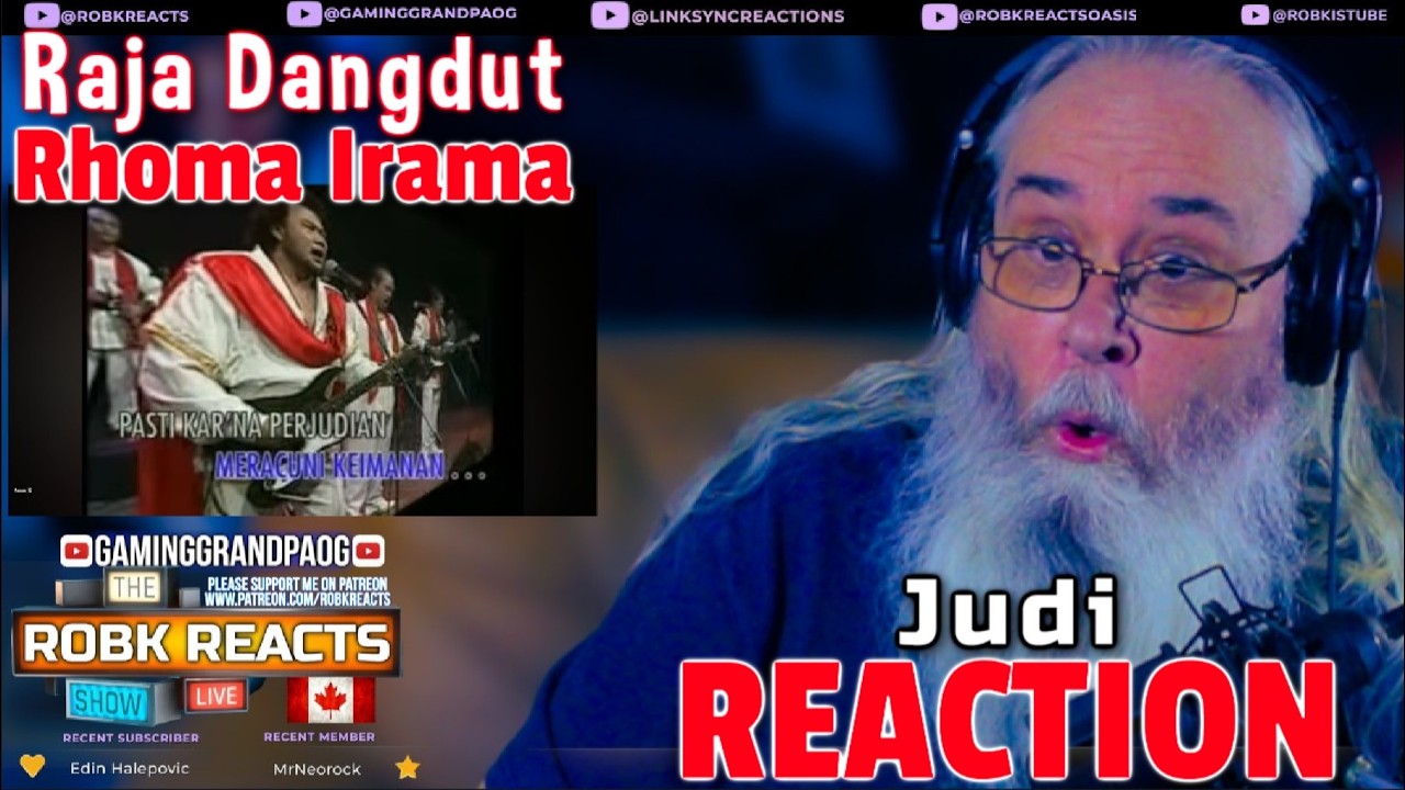 The KING of Indonesian Music?! | Rhoma Irama - Judi (First Time Hearing Reaction)