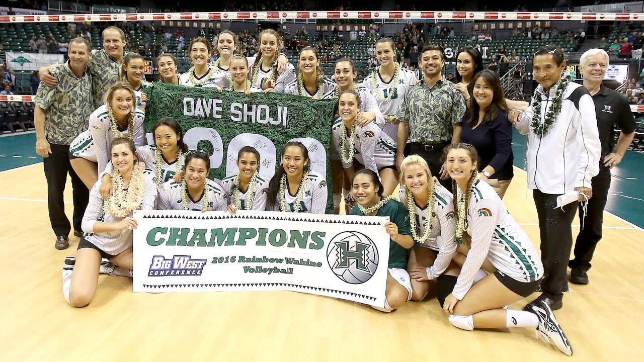 Rainbow Wahine Volleyball 2016 - #14 Hawaii Vs Cal Poly