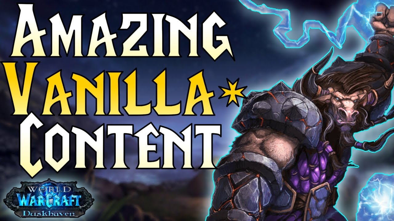 Duskhaven WoW Epic Adventure with Unique Vanilla+ Custom Content! -World of Warcraft Shaman Gameplay