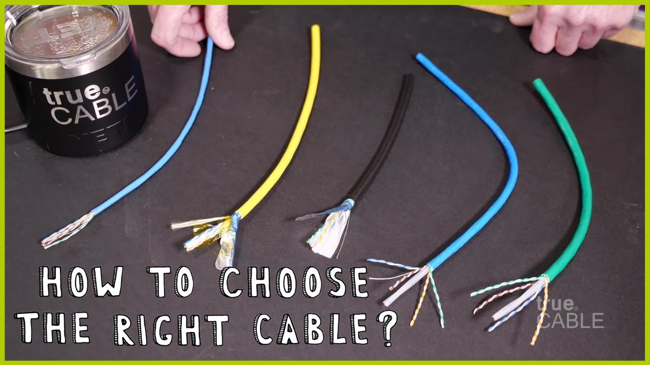 How To Select The Correct Ethernet Cable Category (Cat5e, Cat6, Cat6A)