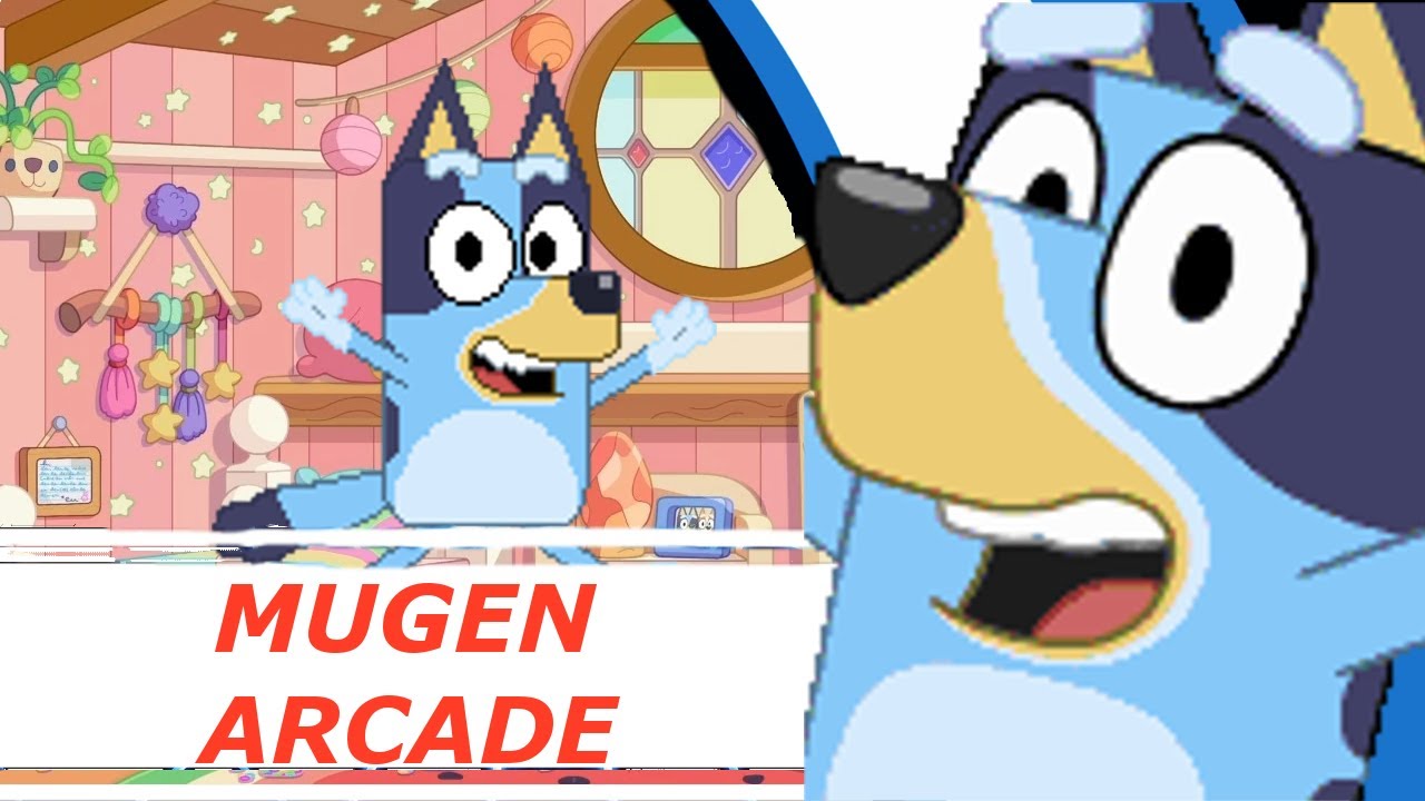Mugen Arcade Mode with Bluey