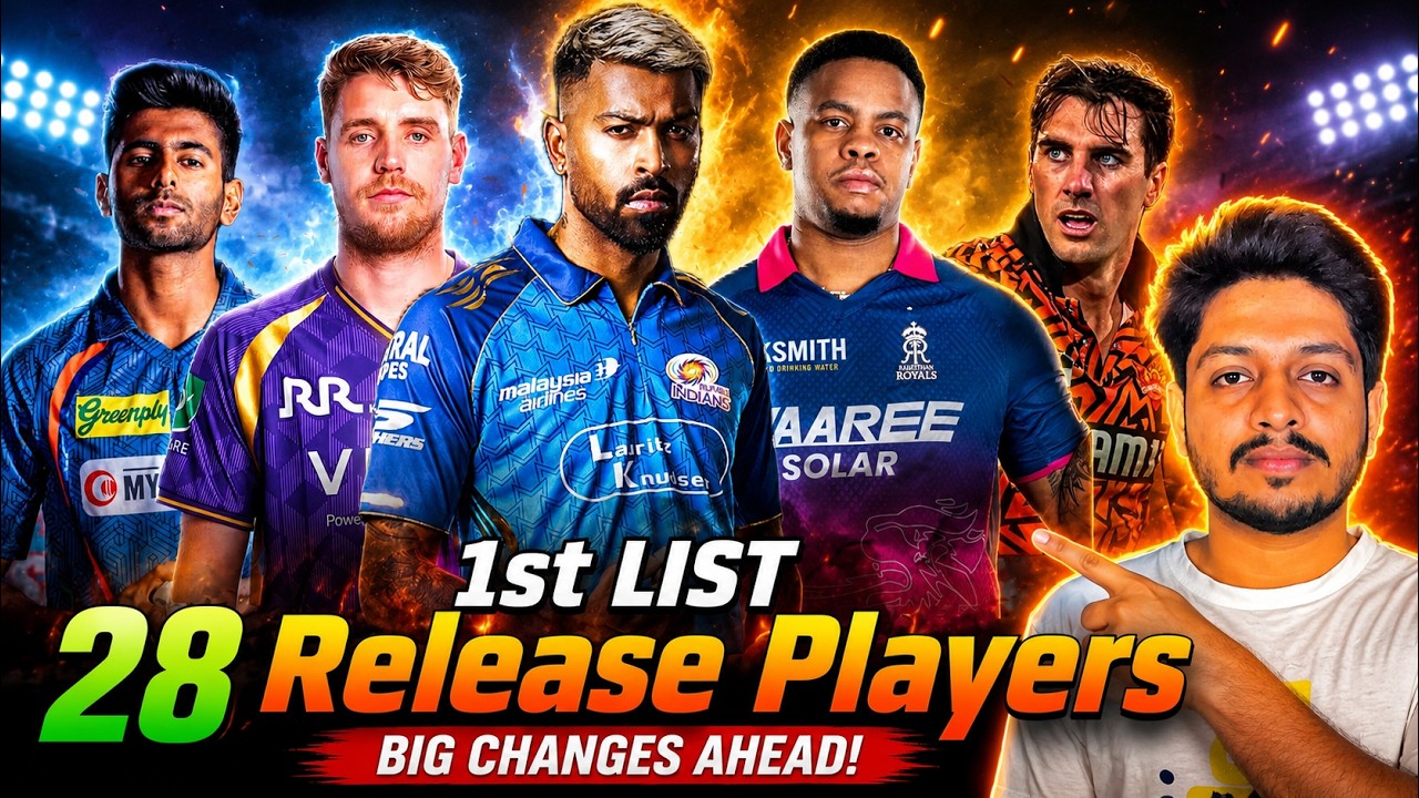 IPL 2027 - 28 Released Players 1st List, Pandya | Cricket Fatafat | EP 1683 | MY Cricket Production