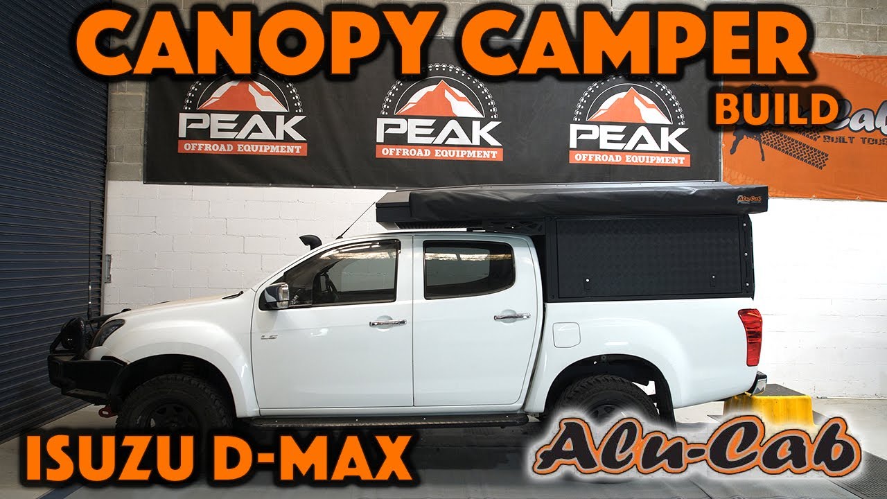 Компания Peak Offroad Equipment - Установка кемпера Alu-Cab Canopy на Isuzu D-Max.