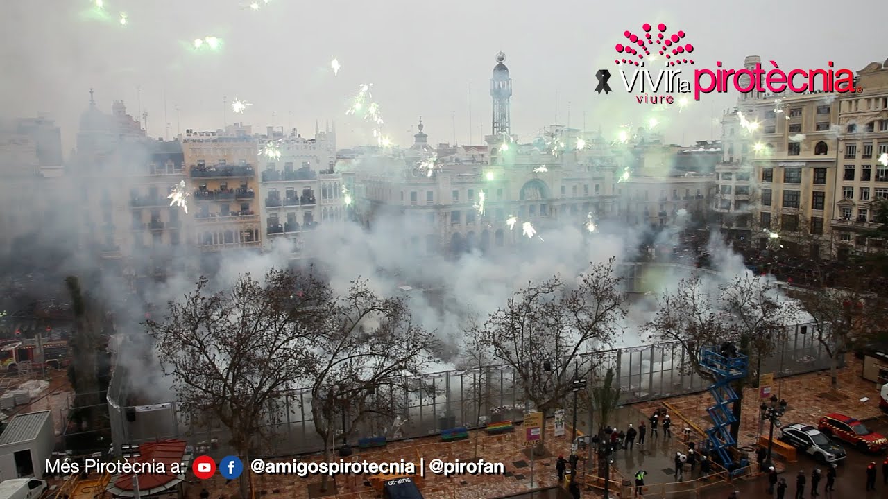 Fallas Valencia 2025, Mascletà Jueves 13 de Marzo 2025. Pirotecnia Tamarit