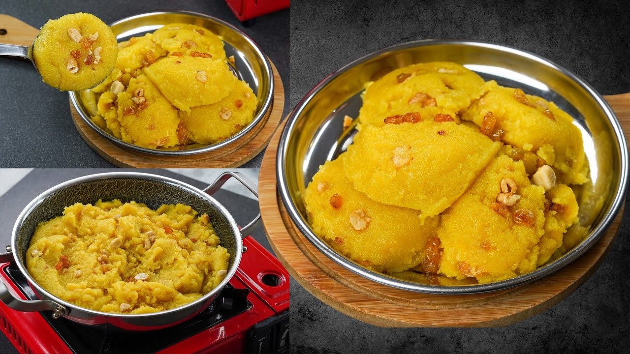 Rava Kesari Recipe | Kesari Bath Recipe | Indian Sweets | How to Make Kesari Dessert | Sheera Recipe