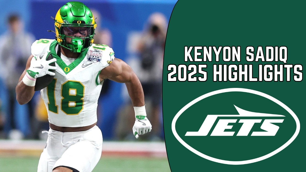 Kenyon Sadiq Highlights 🔥 | Welcome to the Jets