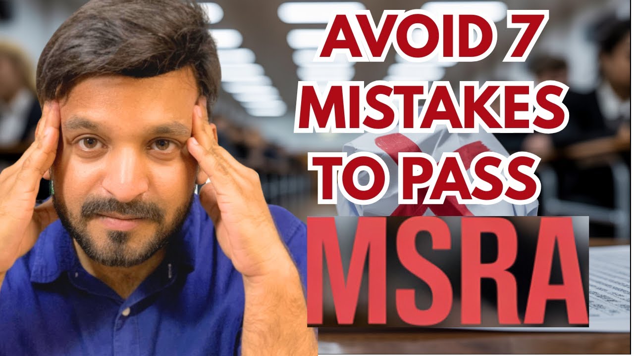 7 MSRA Exam Preparation Mistakes to Avoid