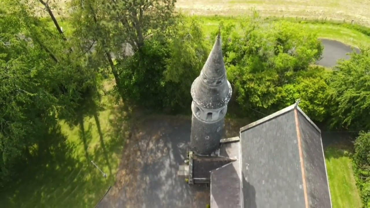 Magherally Parish Church - old and new. #banbridge #dji #djidrone #djimavicmini #northernireland