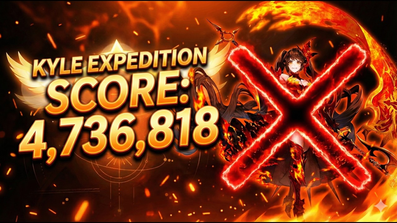 Kyle Advent Expedition Without Fai Edition 🗡️ 4.7M Rotation 🗡️ Seven Knights: Rebirth