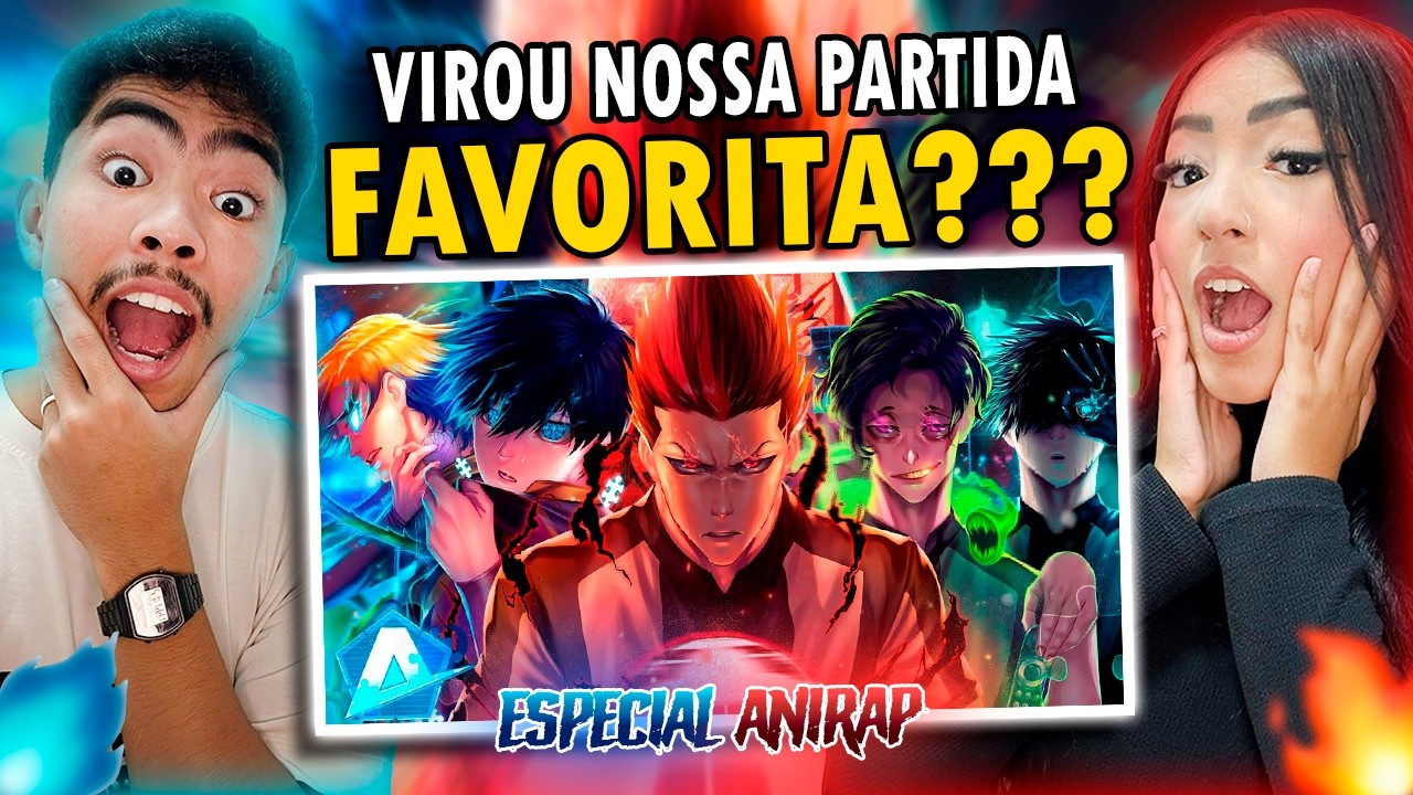CASAL REAGE | Bastard X Ubers (Blue Lock) | Liga Neo Egoísta PT 3 | AniRap | REACTANDO