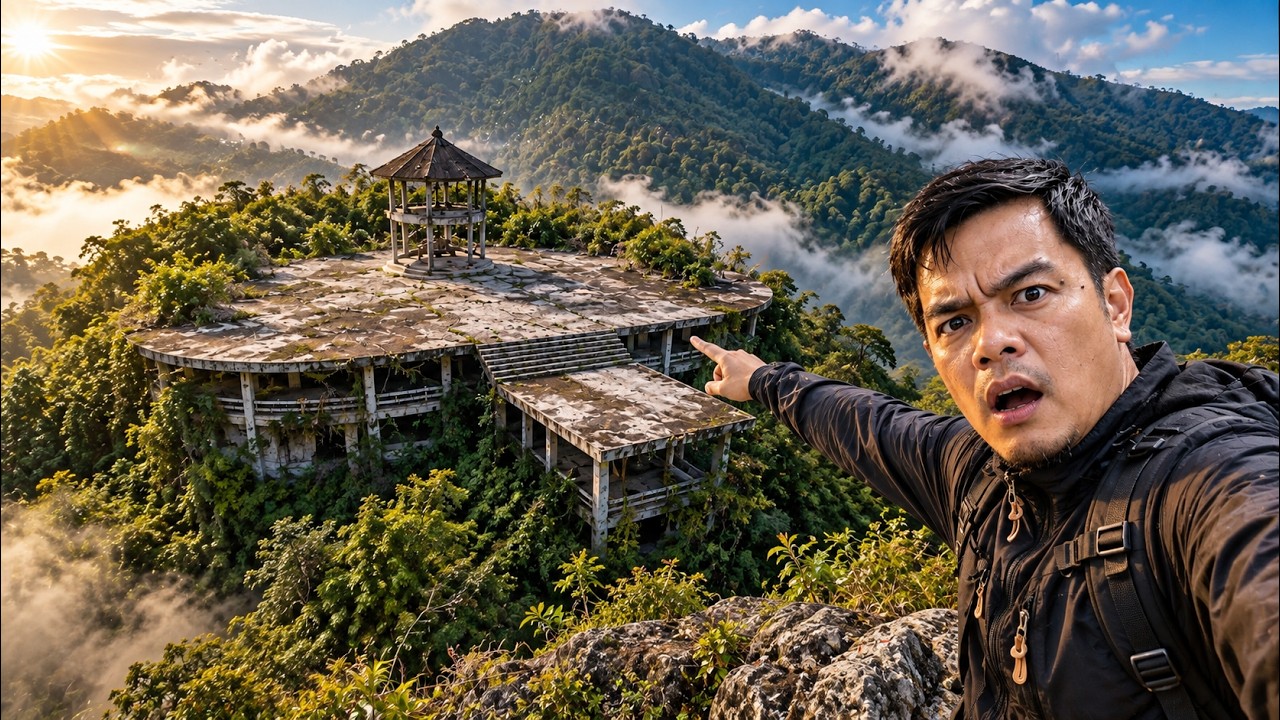 Sa Loob ng Abandunadong Higanteng Gusali sa ibabaw ng Bundok