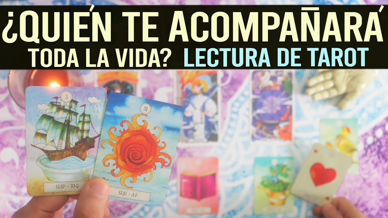 ¿Quién TE ACOMPAÑARÁ TODA LA VIDA? || Tarot interactivo 🔮✨