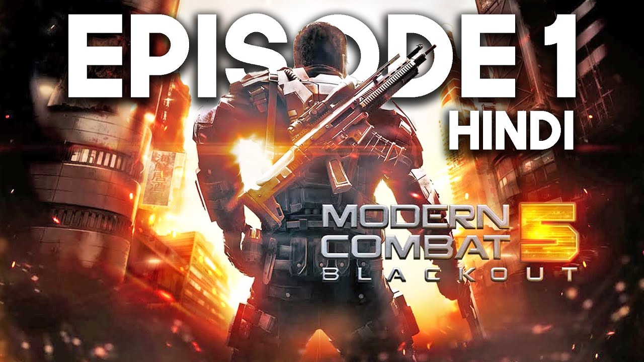 Best Android Shooting Game | Modern Combat 5 Blackout Hindi Gameplay