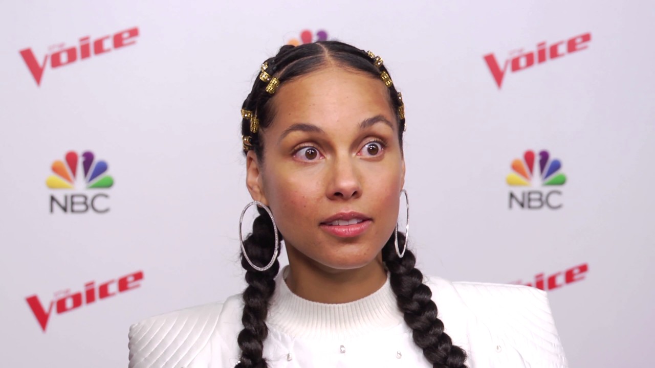 Alicia Keys and Blake Shelton interview for 'The Voice' on NBC