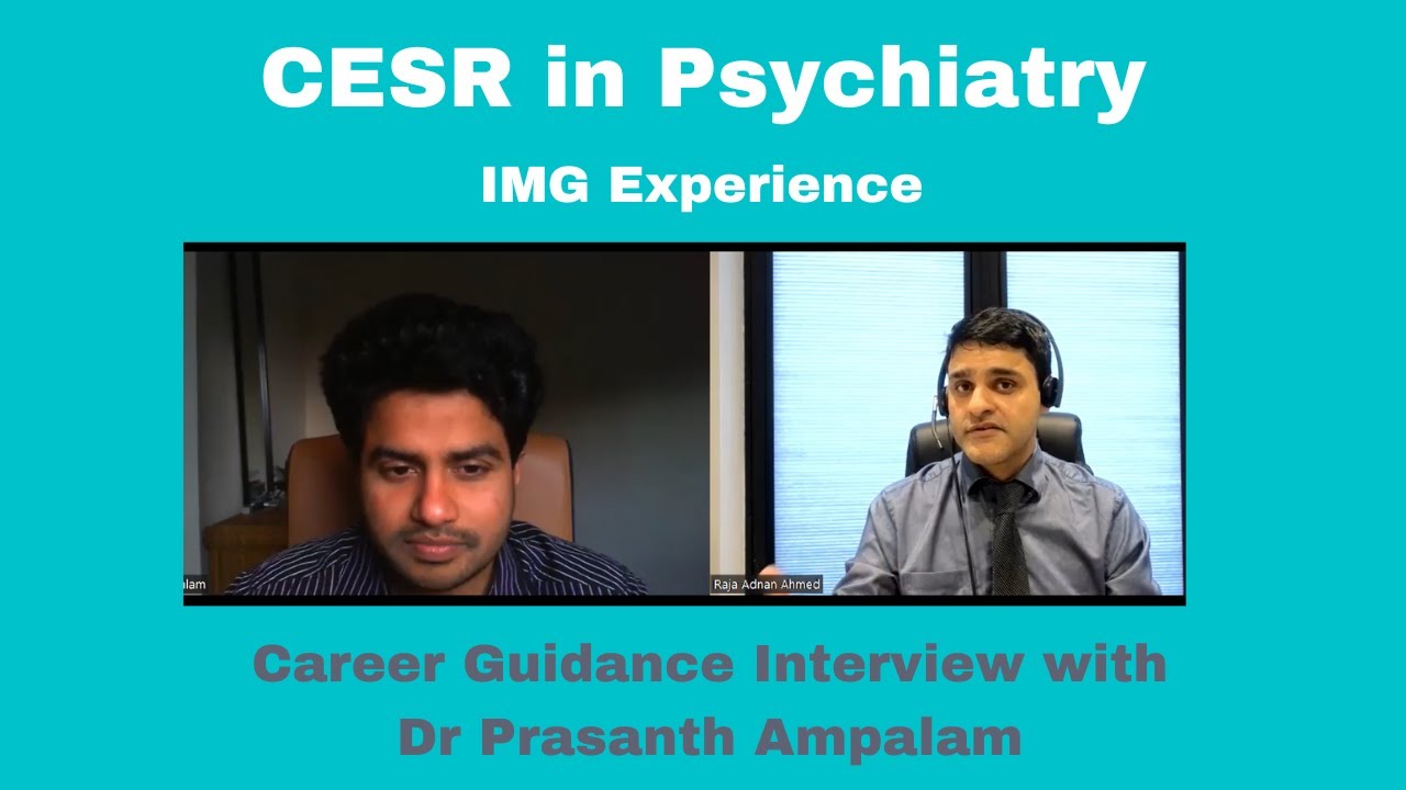 How to get CESR in Psychiatry I Certificate of eligibility for specialist registration