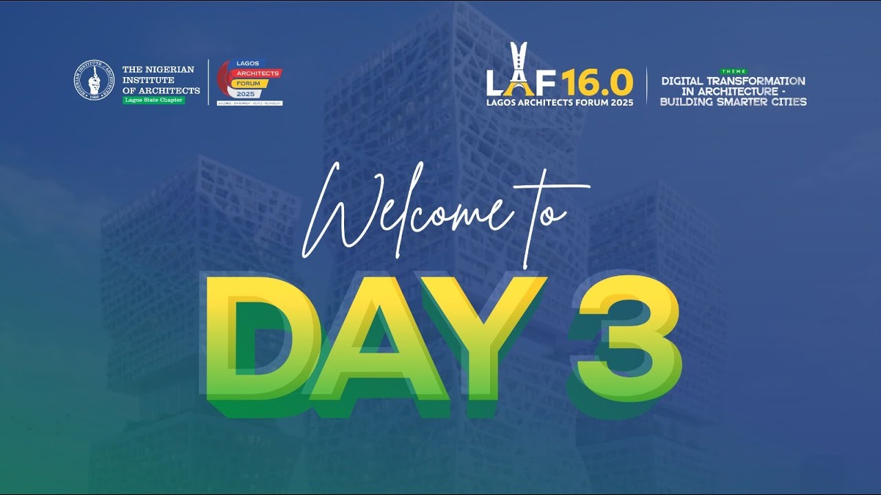 LAF 16.0 - DIGITAL TRANSFORMATION IN ARCHITECTURE - BUILDING SMARTER CITIES (DAY THREE)