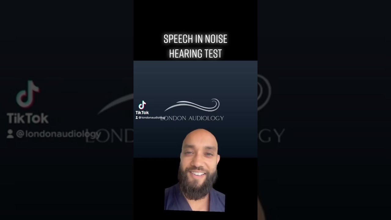 This is Speech in Noise Hearing Testing