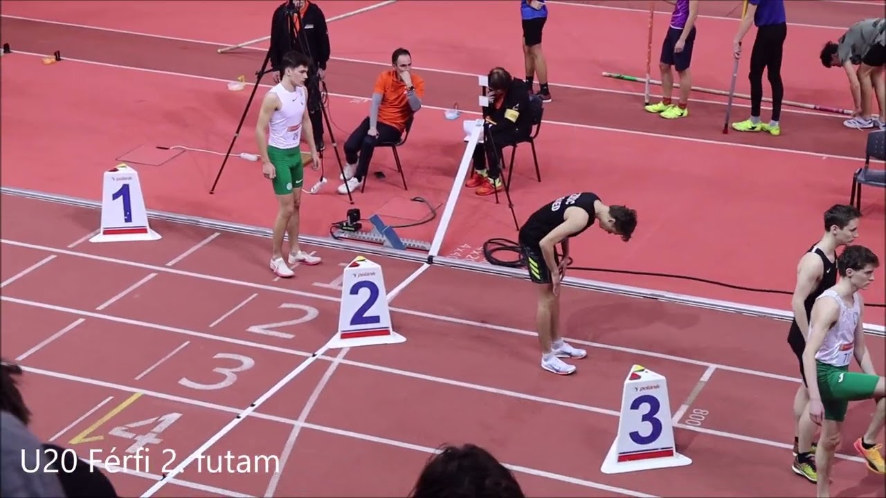 2025.03.02 Nyíregyházi Fedettpályás U20 és U18 Atlétikai Magyar Bajnokság Férfi Női 800m.