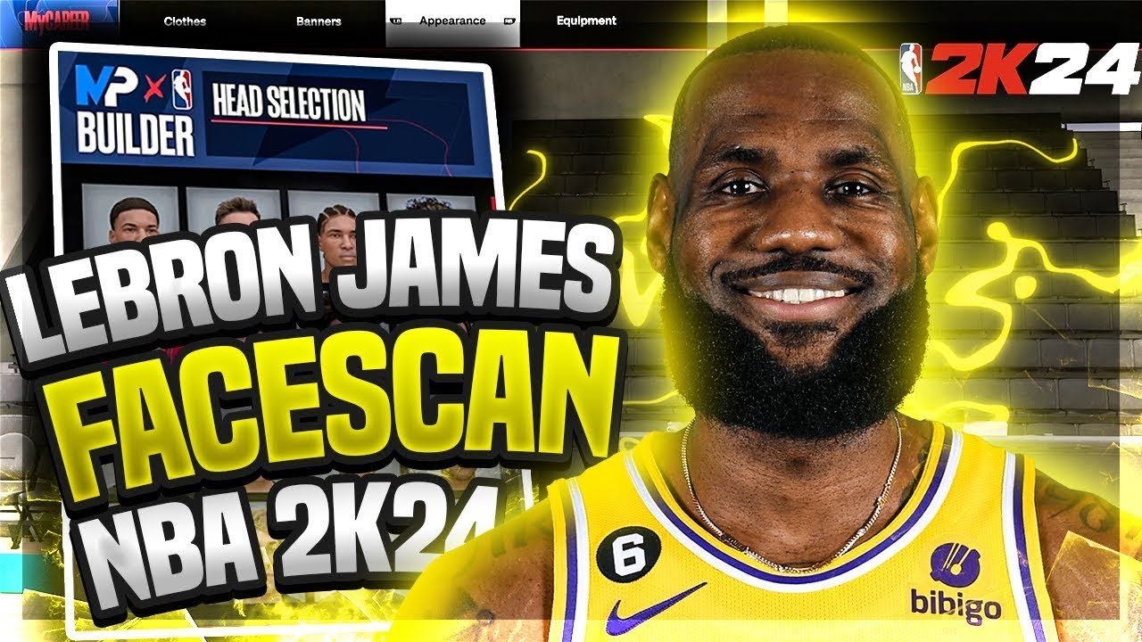 NBA 2K24 HOW TO LOOK LIKE LEBRON JAMES!! FACECREATION TUTORIAL!