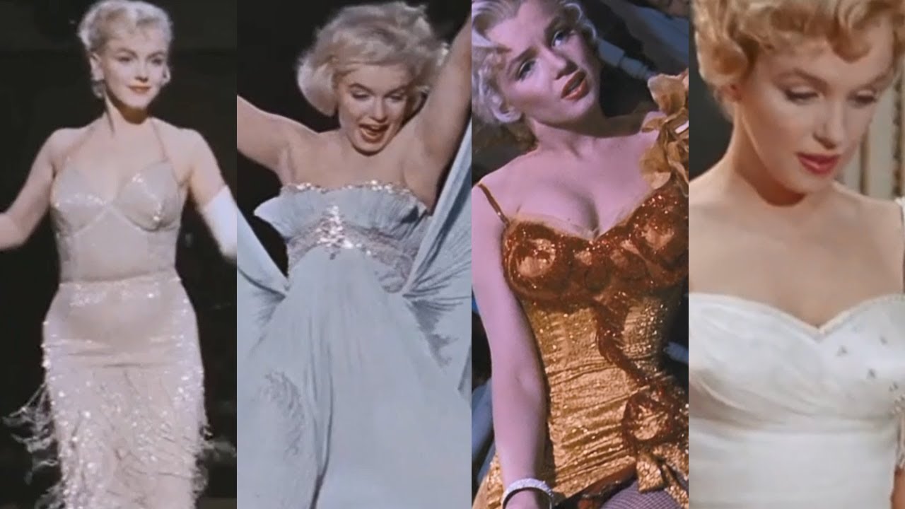 28 Marilyn Monroe's looks from 9 of her movies (PART 2) 👠🎬