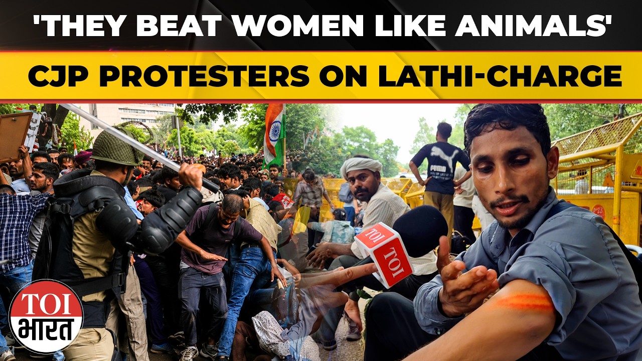 'Women Were Beaten Like Animals': CJP Protesters After 'Lathi-Charge' By RAF, Delhi Police