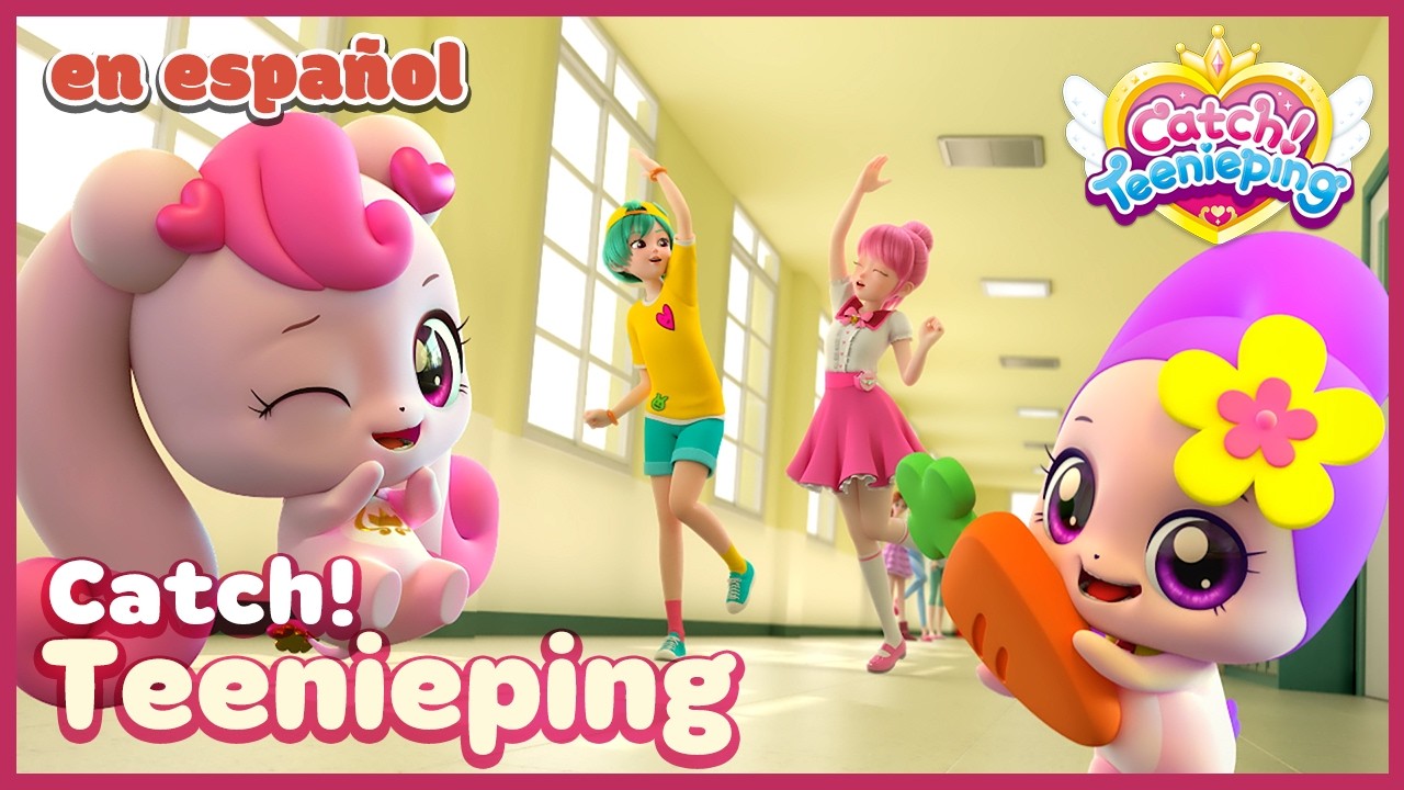 [💘Catch! Teenieping] EP.03 ✨UNA TÍMIDA ESTUDIANTE NUEVA | Episodio de Teenieping en Español💘