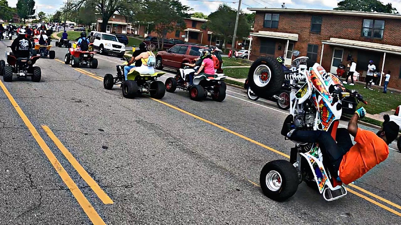 WE TOOK OUR DIRT BIKES THROUGH ALABAMA HOOD!!! *THEY LOVED IT* | G STREET RIDE OUT 2021 | Leek GT