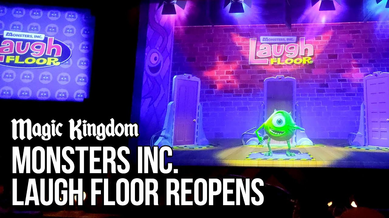 Monsters Inc. Laugh Floor Reopens at the Magic Kingdom