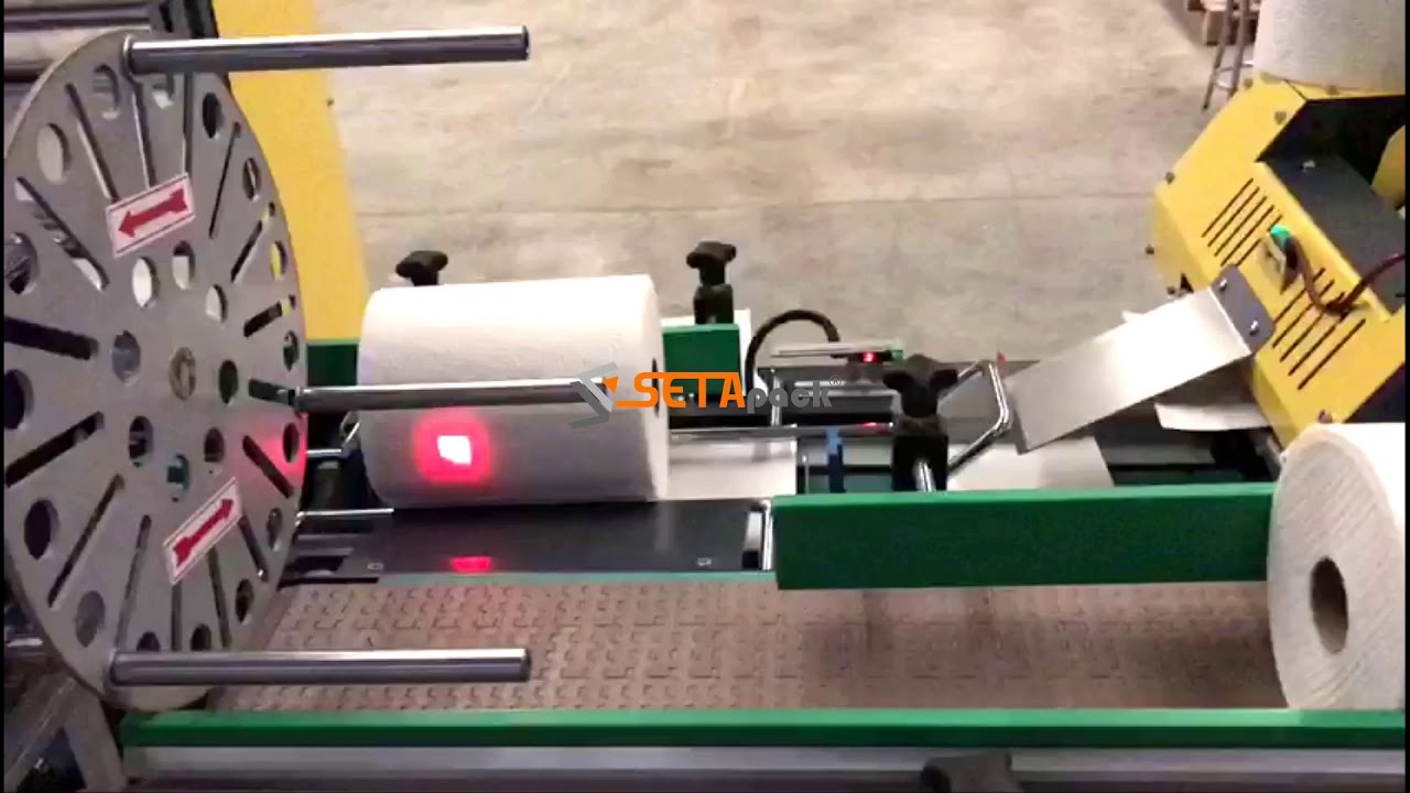 Kağıt Havlu Paketleme Makinası // Paper Roll Packaging