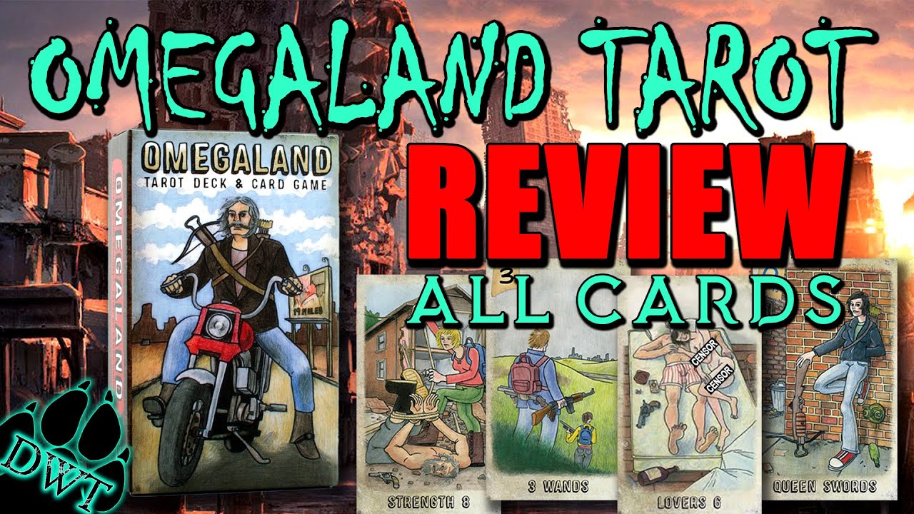 POST APOCALYPSE THEMED TAROT DECK Omegaland Flip Through REVIEW #tarottuesday #dreamwolftarot #tarot